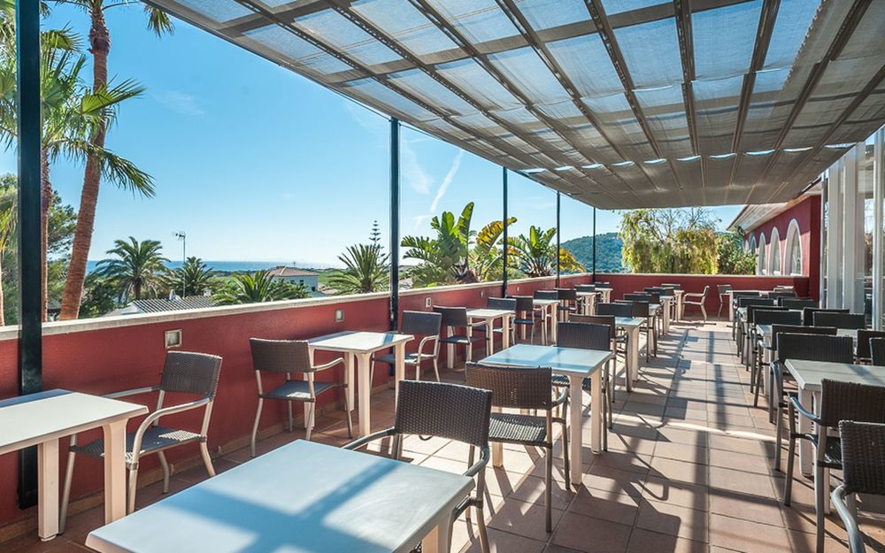Hg Jardin De Menorca Aparthotel Son Bou Bagian luar foto