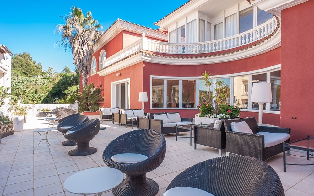 Hg Jardin De Menorca Aparthotel Son Bou Bagian luar foto