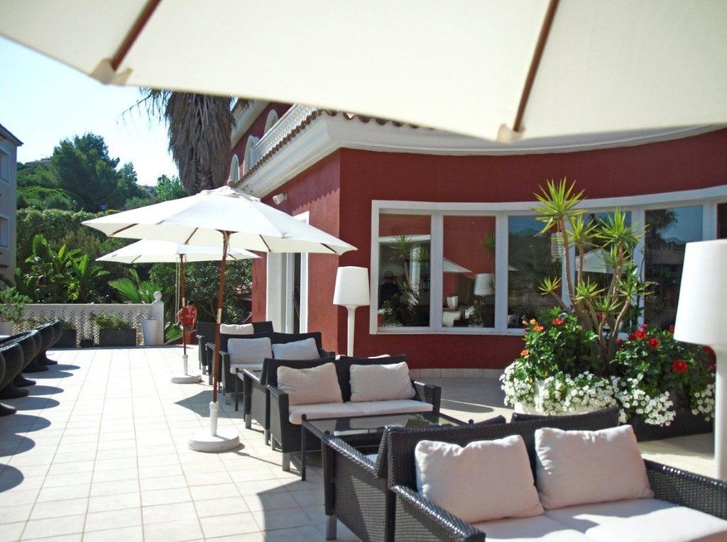 Hg Jardin De Menorca Aparthotel Son Bou Bagian luar foto