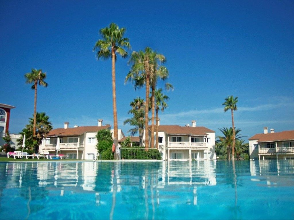 Hg Jardin De Menorca Aparthotel Son Bou Bagian luar foto